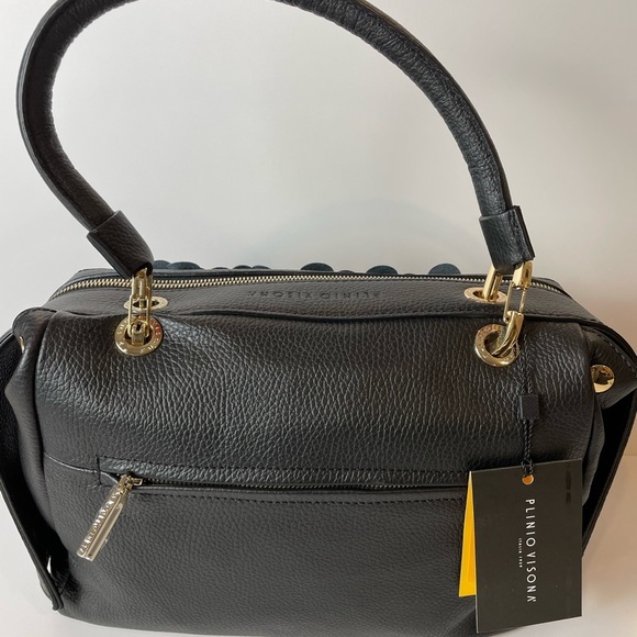 SOLD  $499 — Authentic New Plinio Visona Italia Handbag in full grain calf skin - Picture 5 of 8